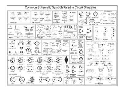 schematic symbol for commun electronics